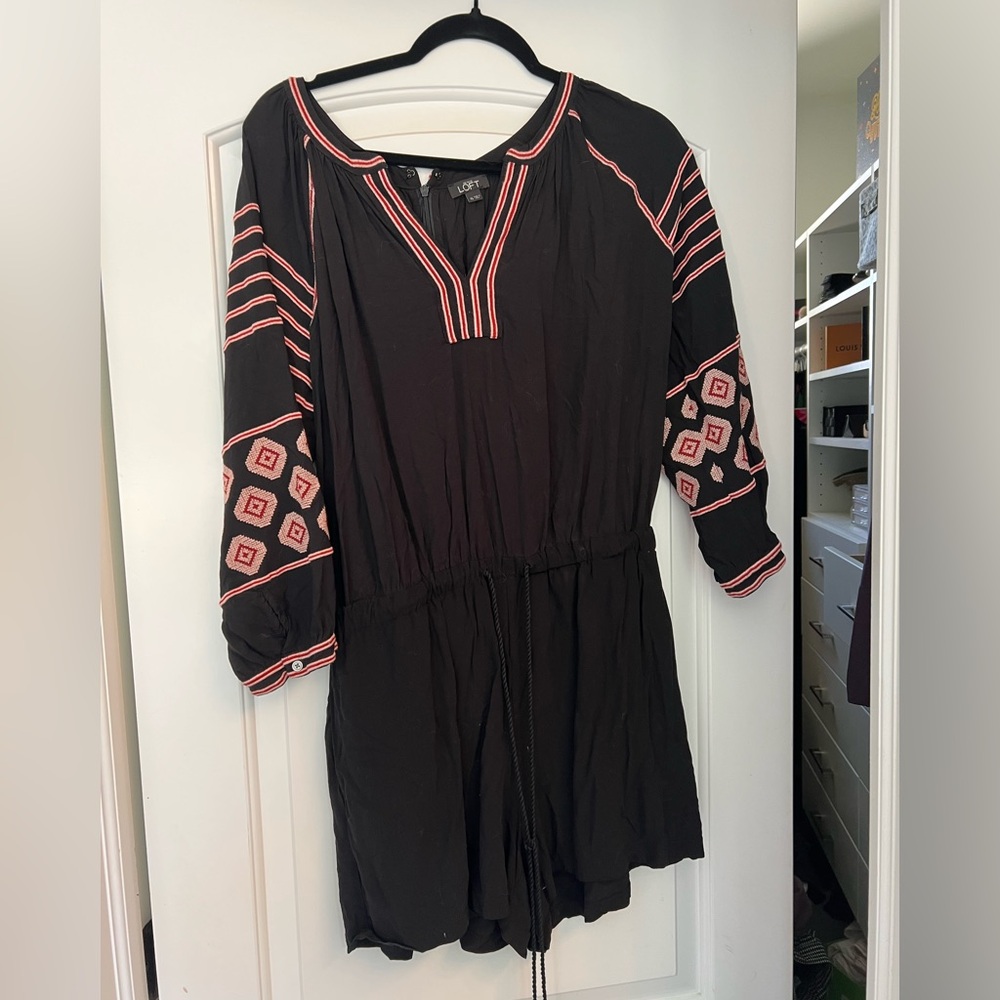 Loft shorts romper XL
